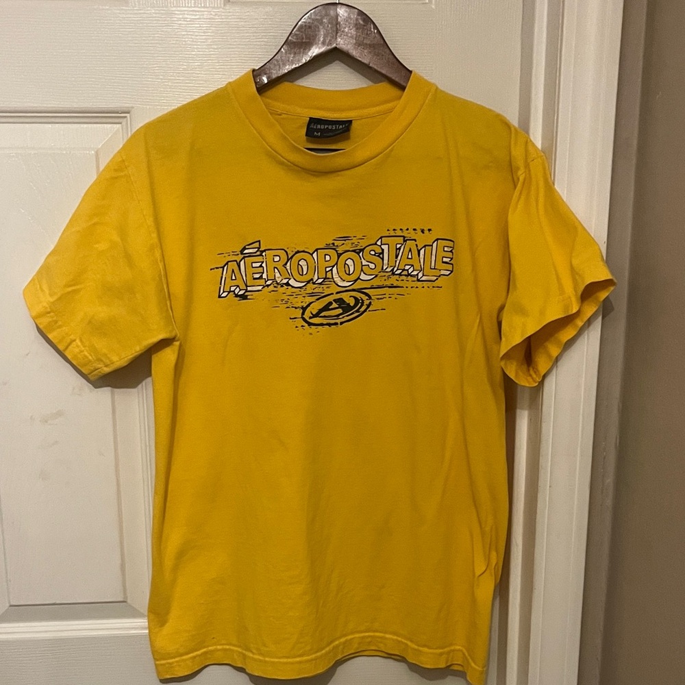 Aeropostale Bright Yellow Tee